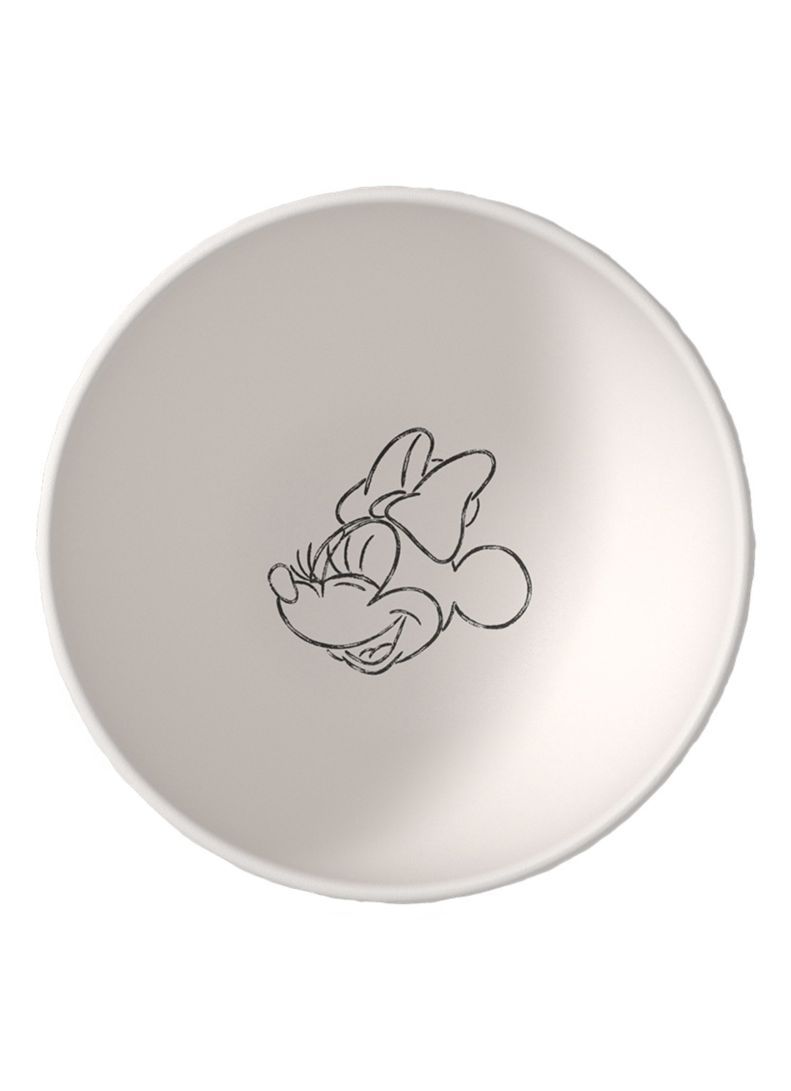 Villeroy & Boch Manufacture Rock blanc - Mickey Mouse kom 14 - voorkant 4 wit