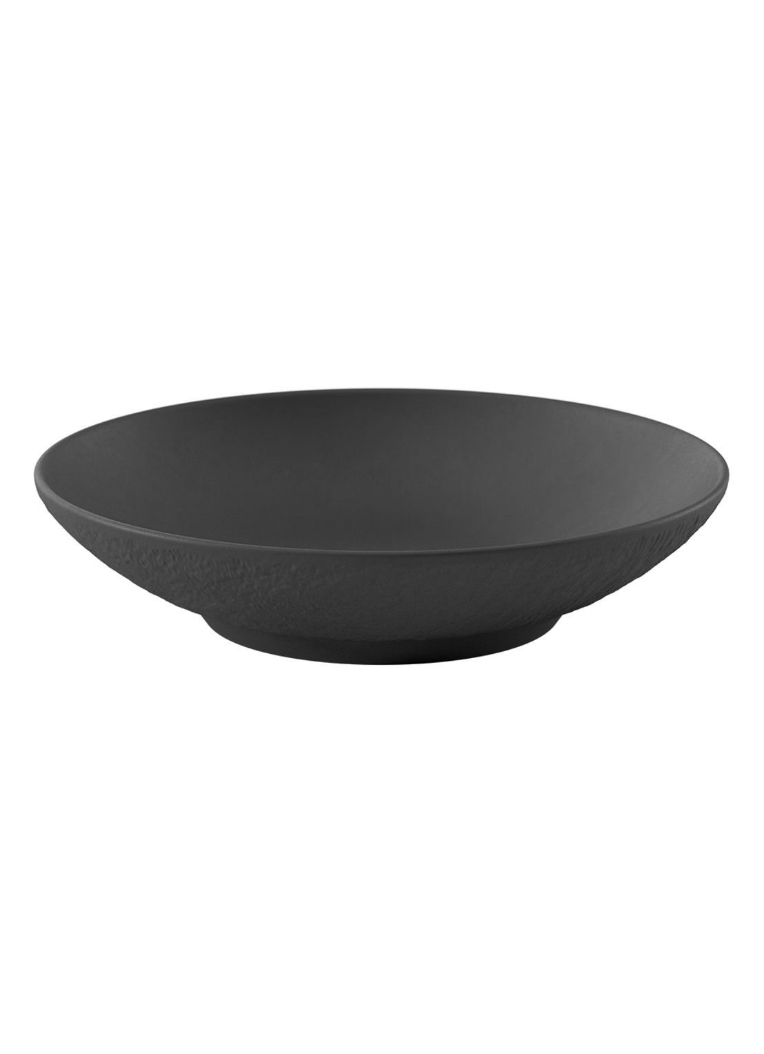 Villeroy & Boch Manufacture Rock dinerbord 23,5 cm - voorkant zwart