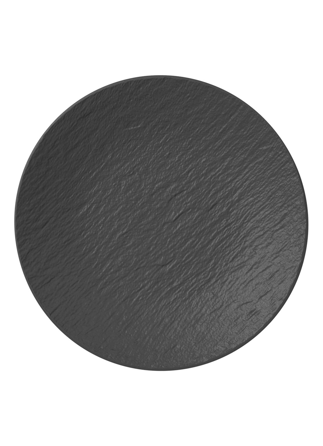Villeroy & Boch Manufacture Rock dinerbord 25 cm - voorkant 2 donkergrijs