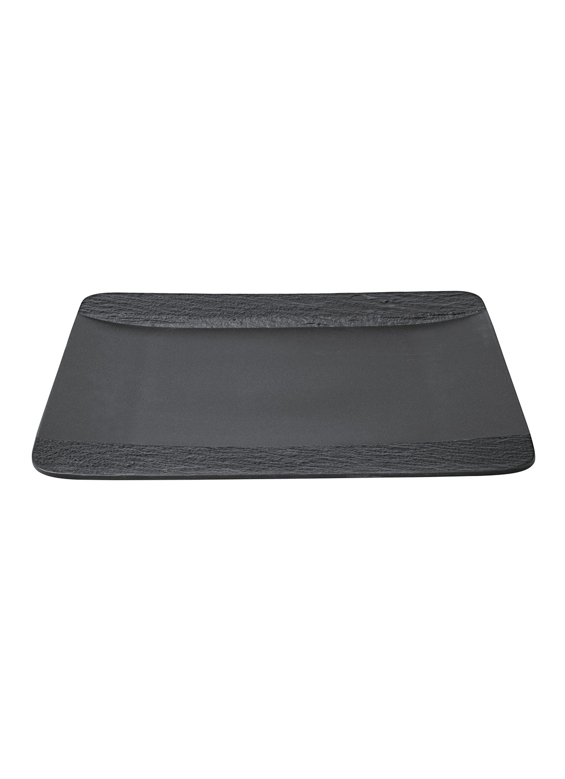 Villeroy & Boch Manufacture Rock dinerbord 28 cm  - voorkant 5 antraciet
