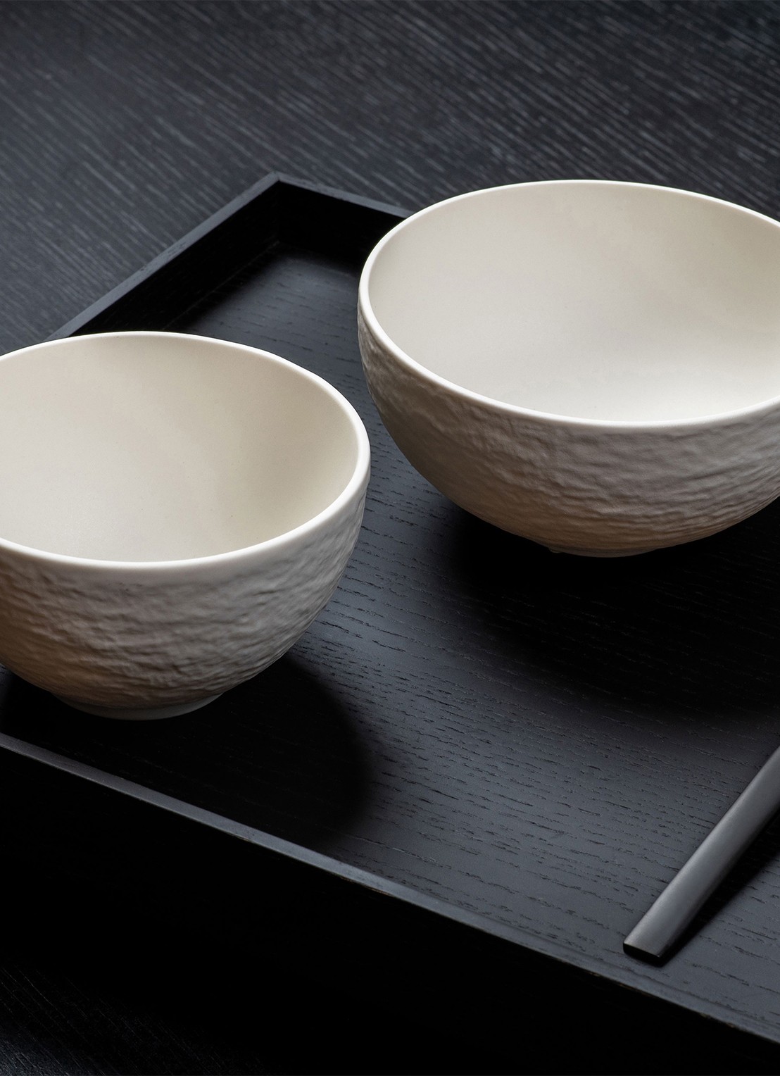 Villeroy & Boch Manufacture Rock kom 10,8 cm - achterkant 4 gebroken wit