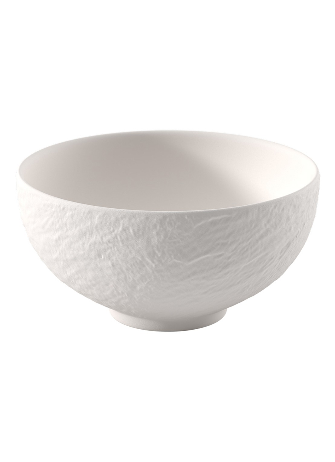 Villeroy & Boch Manufacture Rock kom 12,5 cm - voorkant gebroken wit