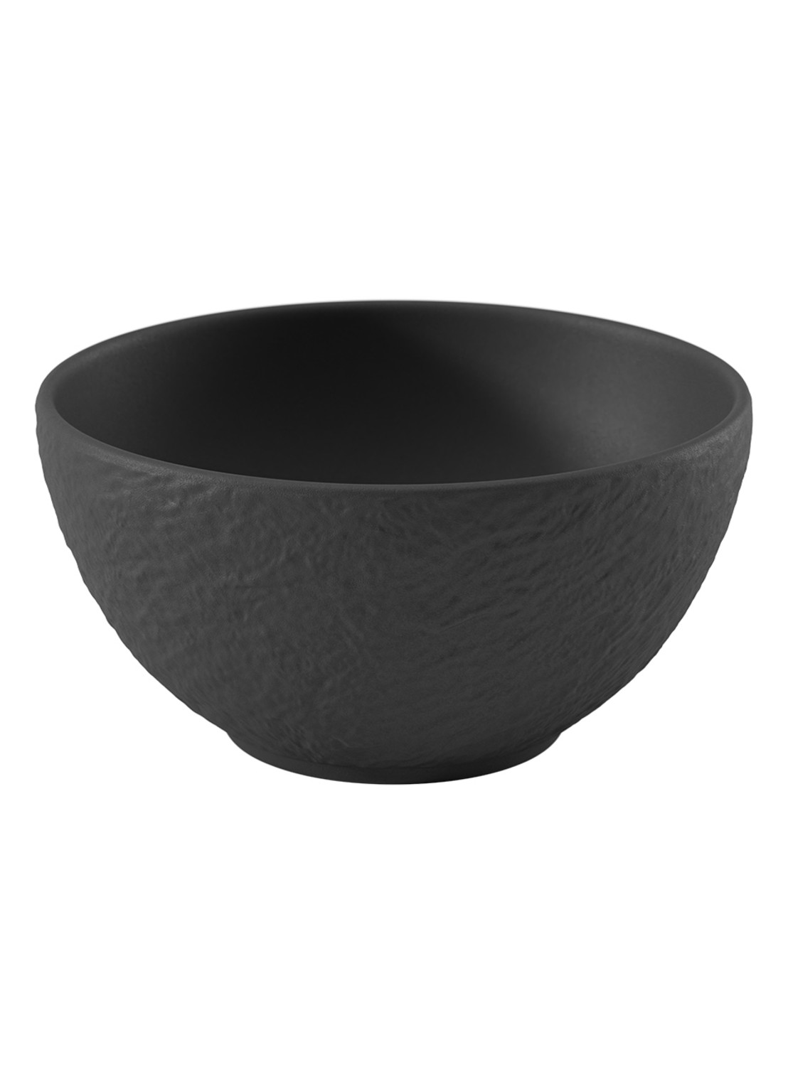 Villeroy & Boch Manufacture Rock kom 14 cm - voorkant 3 donkergrijs