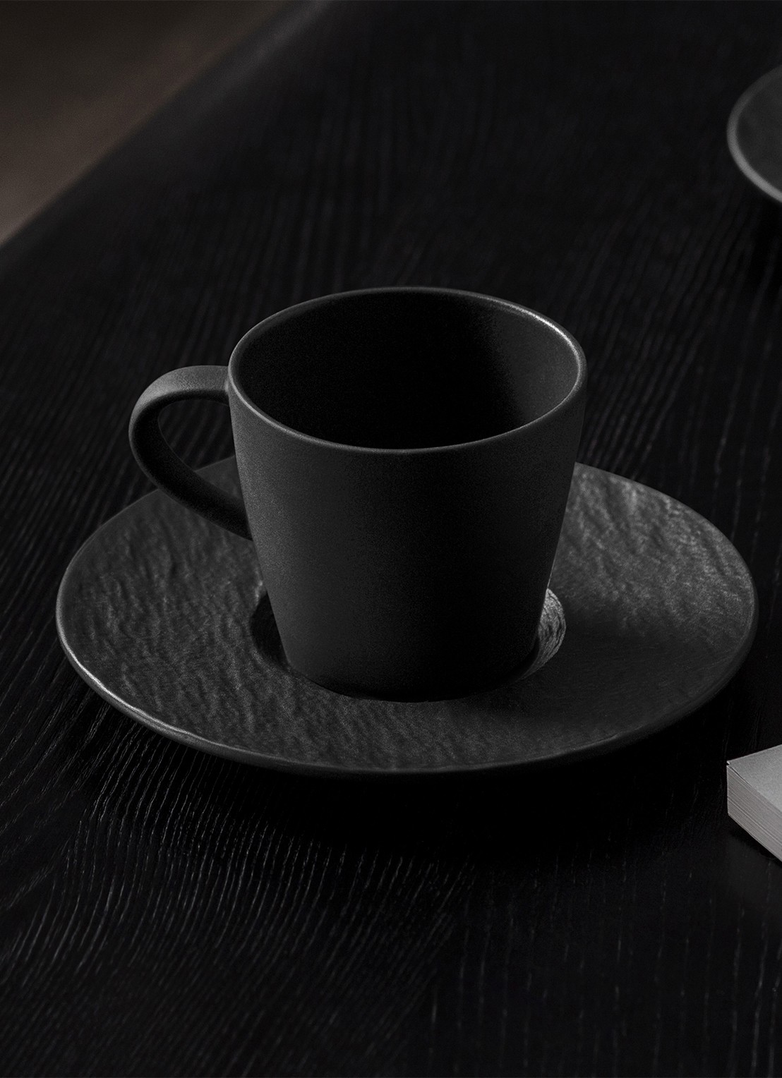 Villeroy & Boch Manufacture Rock kopje 22 cl - voorkant 2 zwart