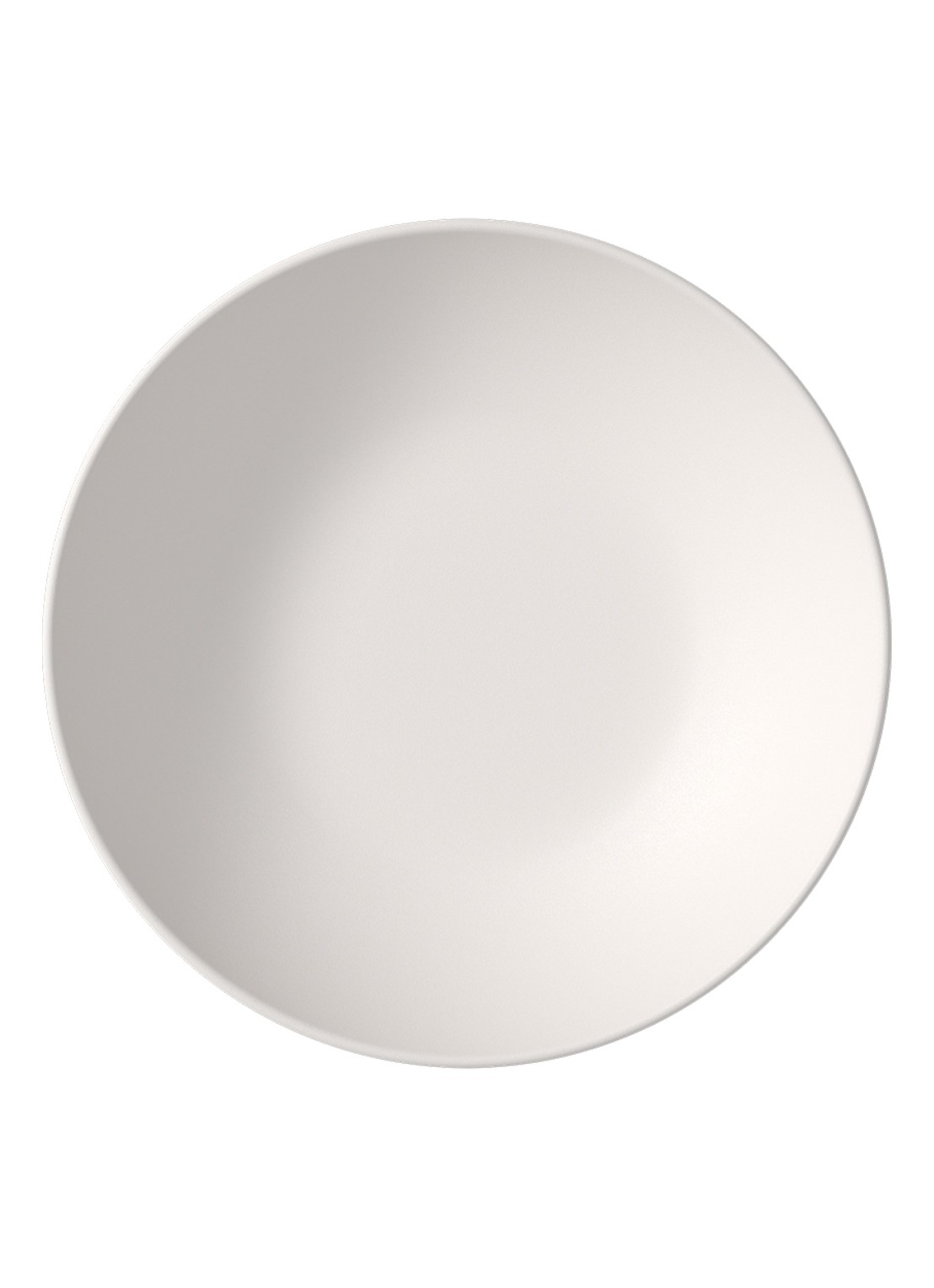 Villeroy & Boch Manufacture Rock saladeschaal 23,5 cm - voorkant 4 gebroken wit