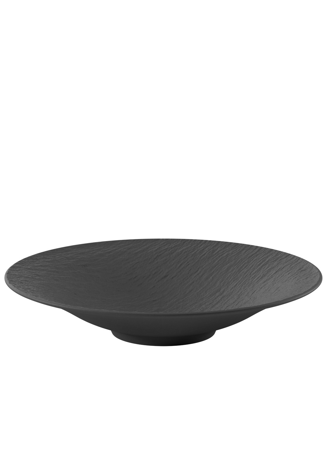 Villeroy & Boch Manufacture Rock schaal 29 cm  - voorkant 2 donkergrijs