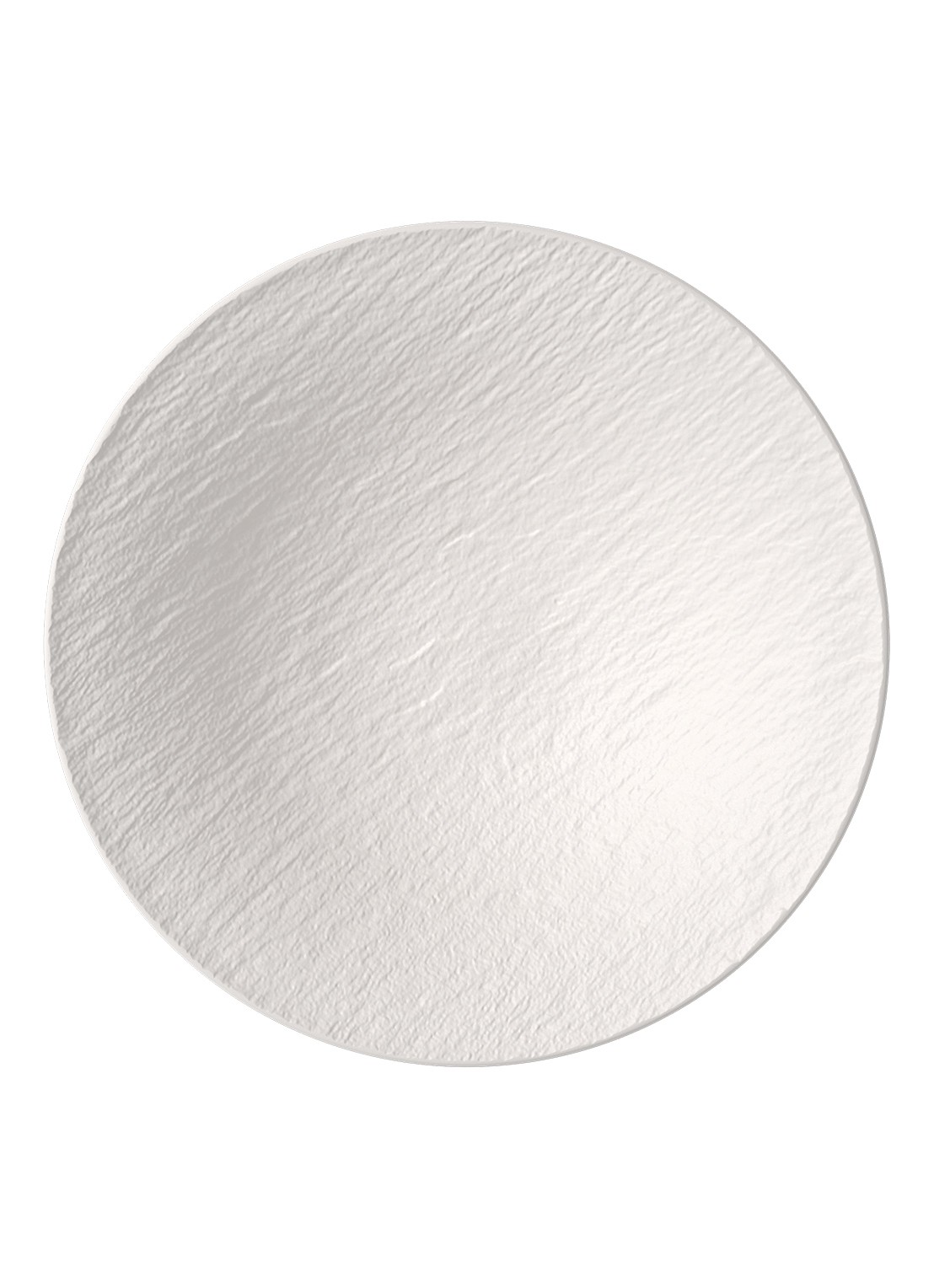 Villeroy & Boch Manufacture Rock schaal 29 cm - voorkant 3 gebroken wit