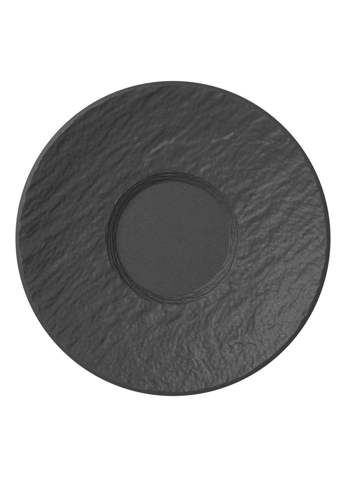 Villeroy & Boch Manufacture Rock schotel 17 cm - voorkant zwart