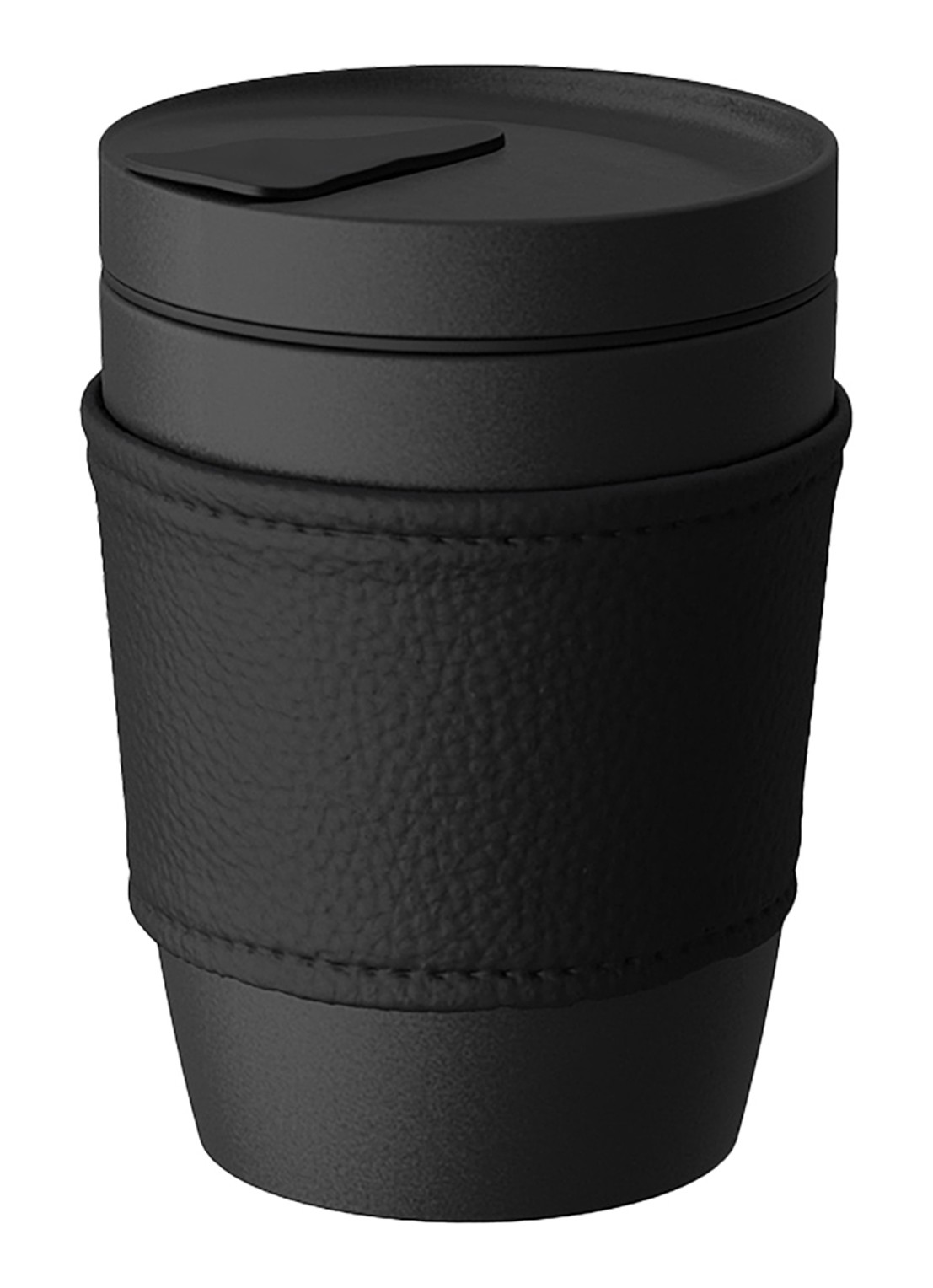 Villeroy & Boch Manufacture Rock To Go koffiebeker 29 cl - voorkant 2 donkergrijs