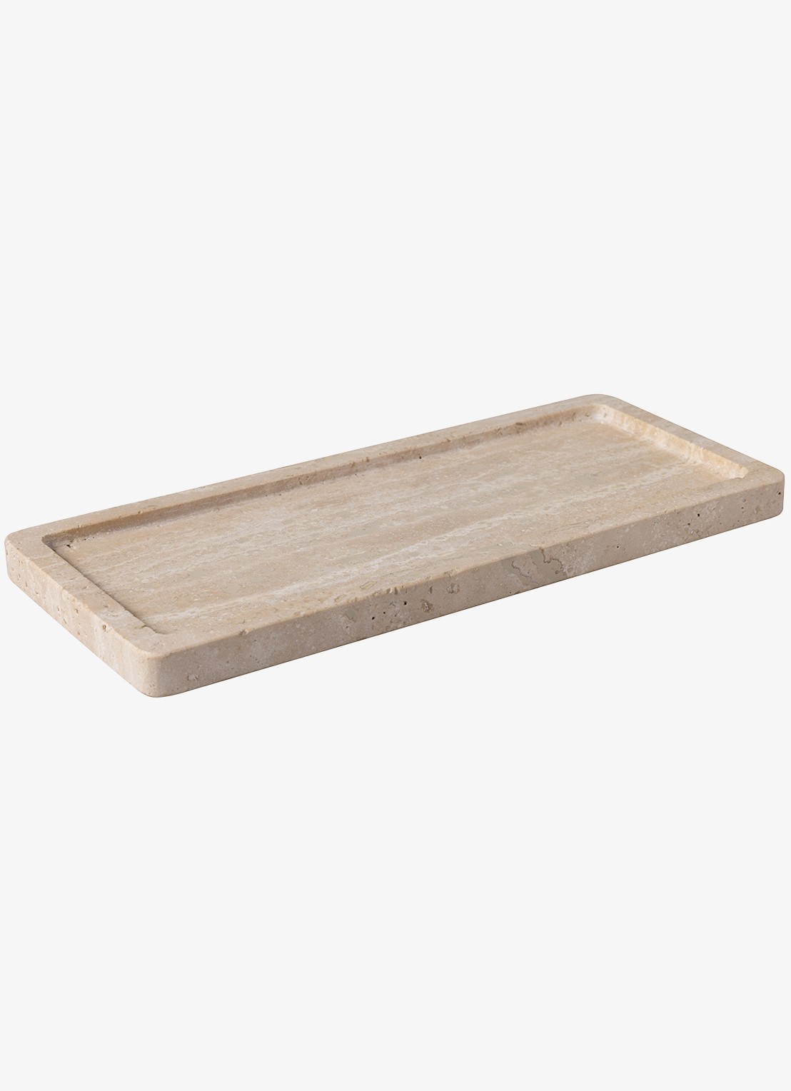 Villeroy & Boch Manufacture serveerschaal 11 x 26 cm - voorkant 2 beige