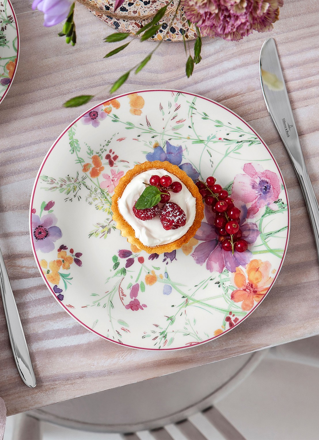 Villeroy & Boch Mariefleur mok 35 cl - detail 5 gebroken wit