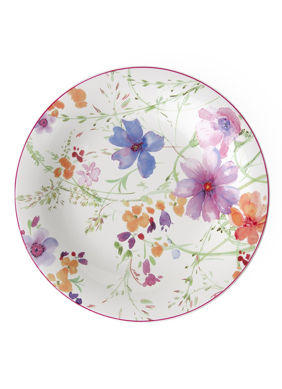 Villeroy & Boch Mariefleur ontbijtbord 21,5 cm - voorkant gebroken wit