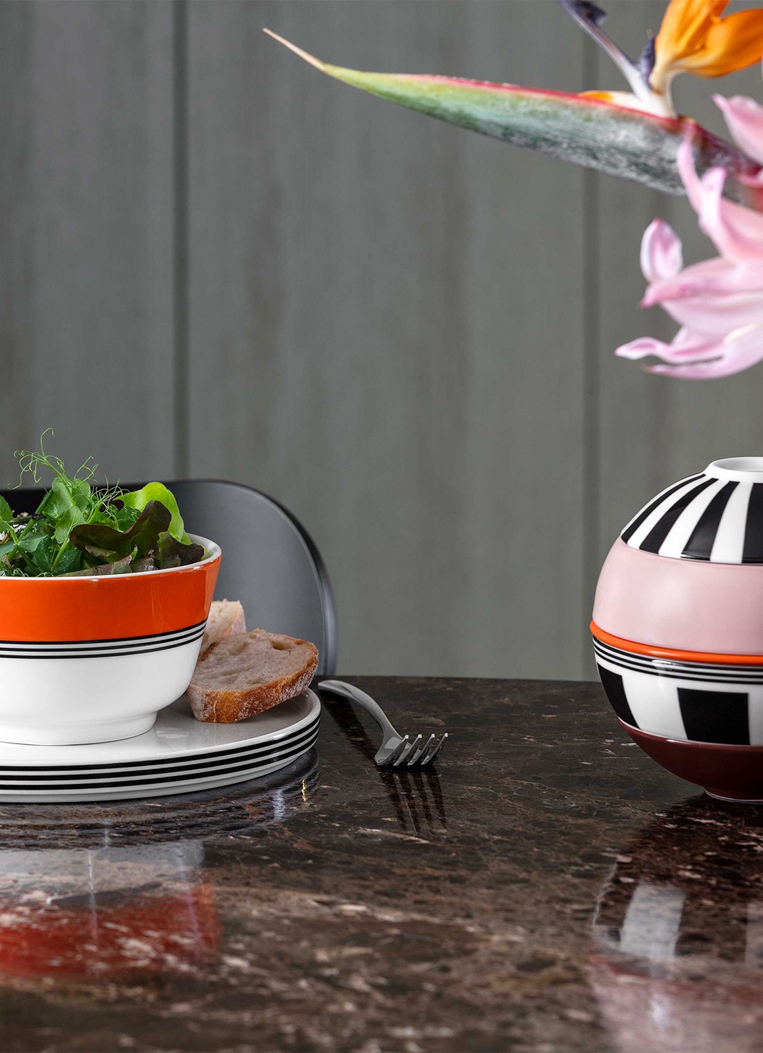 Villeroy & Boch Memphis kom 14 cm - voorkant 2 multicolor