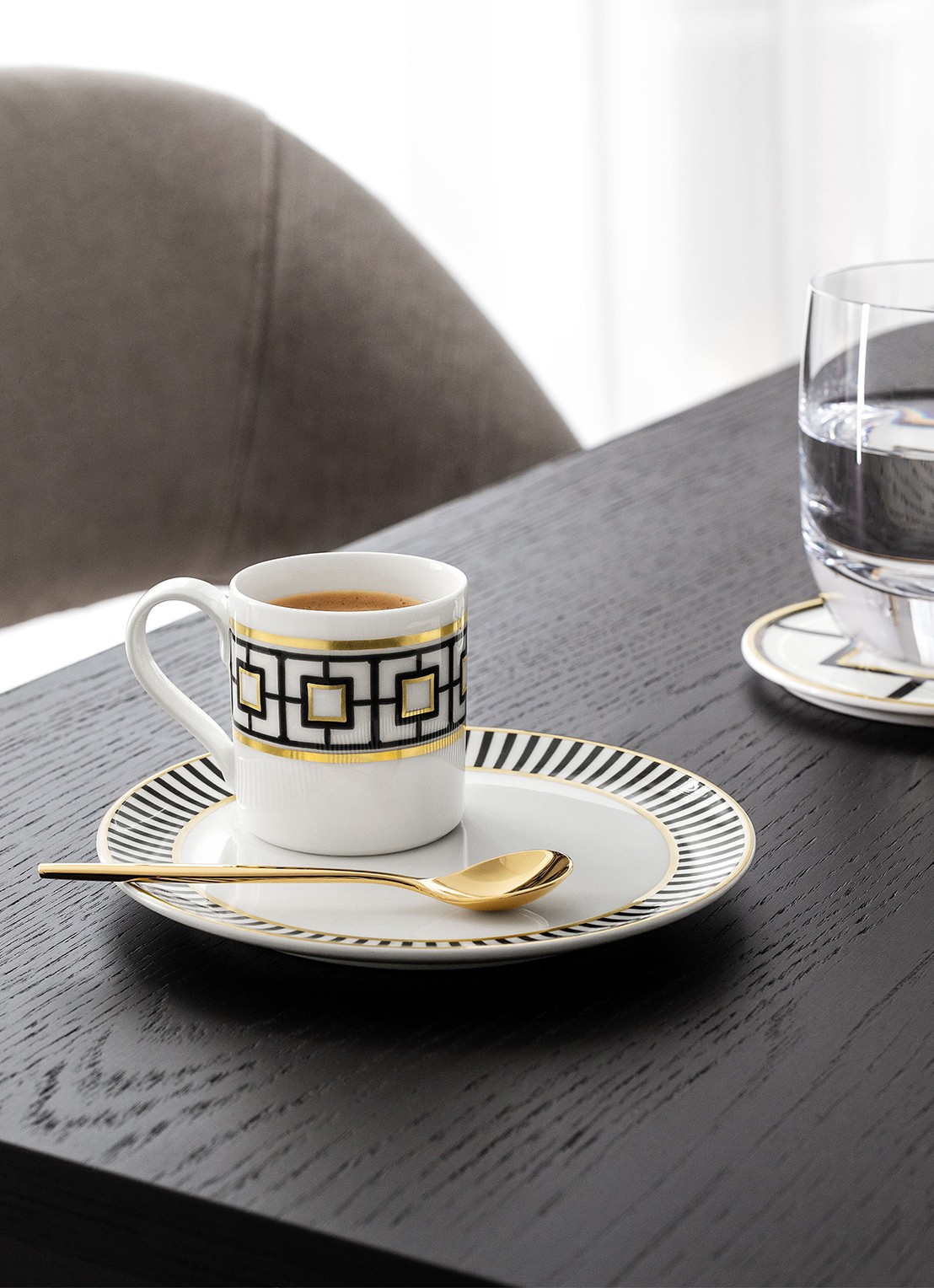 Villeroy & Boch MetroChic espressokopje 8 cl - achterkant 5 gebroken wit