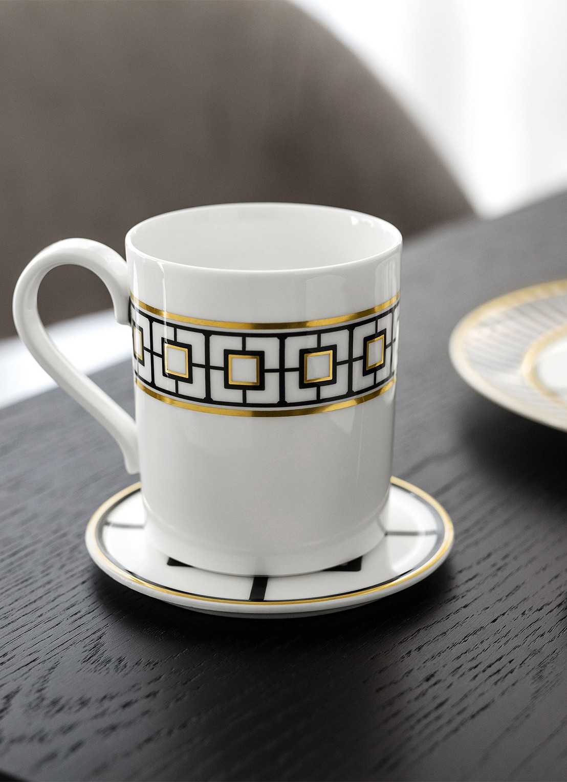 Villeroy & Boch MetroChic mok 30 cl - voorkant 5 gebroken wit