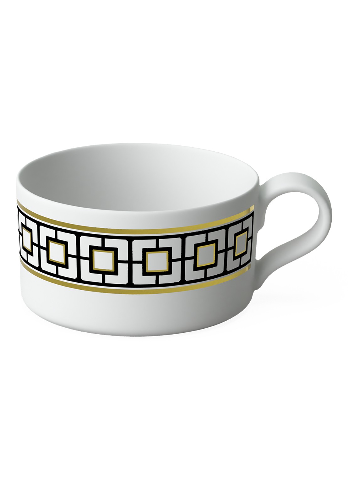 Villeroy & Boch MetroChic theekopje 23 cl - voorkant 2 gebroken wit