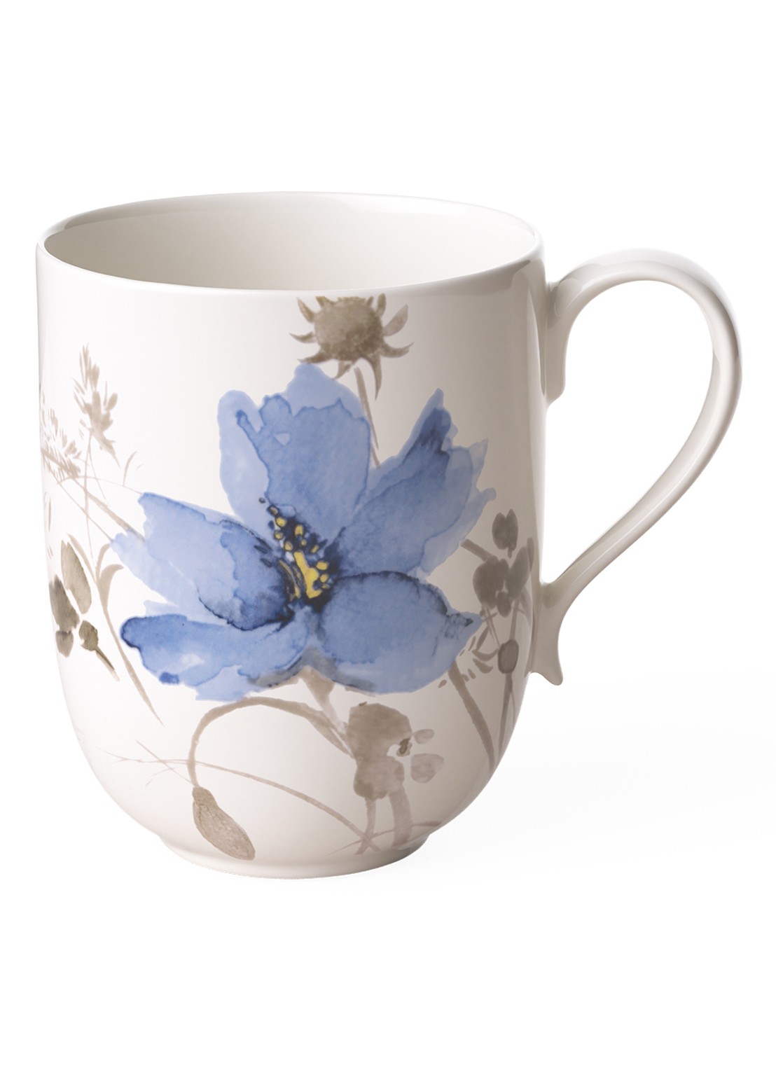 Villeroy & Boch Mok Mariefleur Gris Basic - voorkant gebroken wit