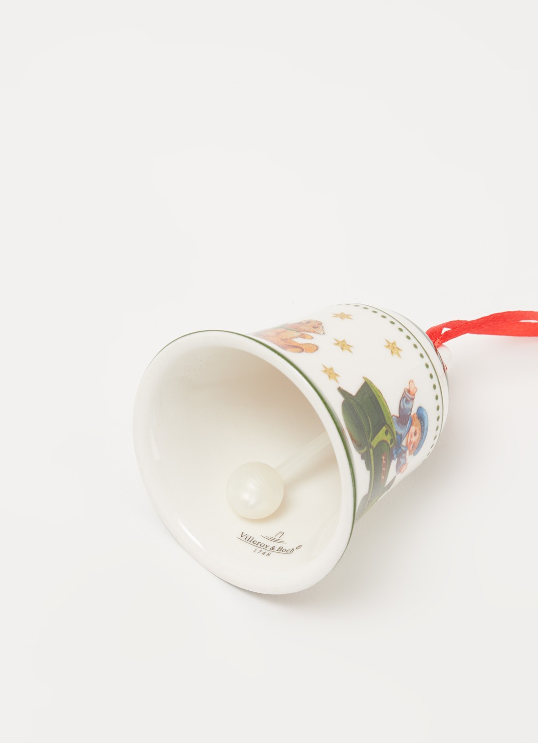 Villeroy & Boch My Christmas Tree Klokje kersthanger 6,9 cm - detail 3 groen
