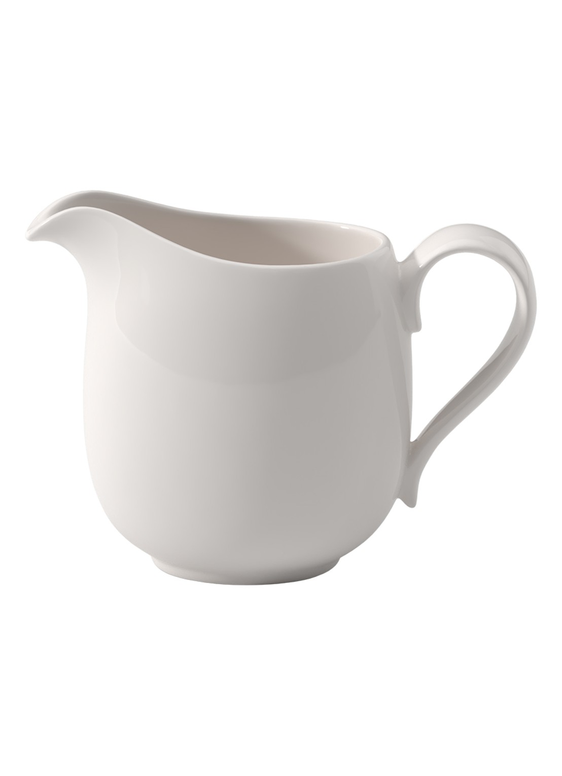 Villeroy & Boch New Cottage Basic melkkan 0,3 liter - voorkant gebroken wit
