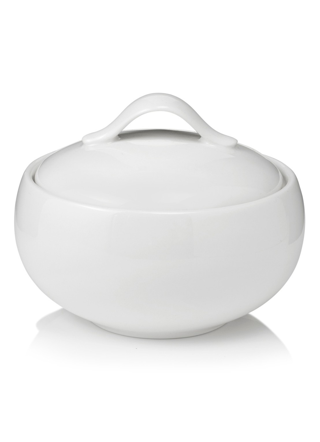 Villeroy & Boch New Cottage Basic suikerpot - voorkant 2 gebroken wit