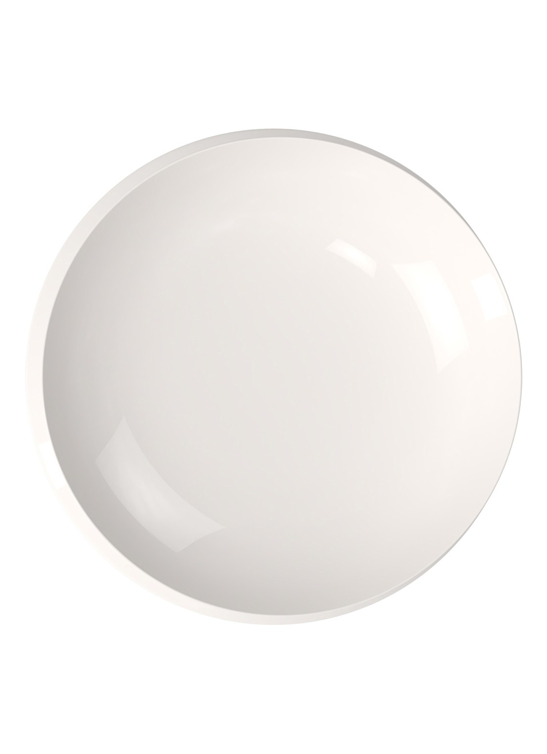Villeroy & Boch NewMoon diep bord 25 cm - voorkant 4 creme