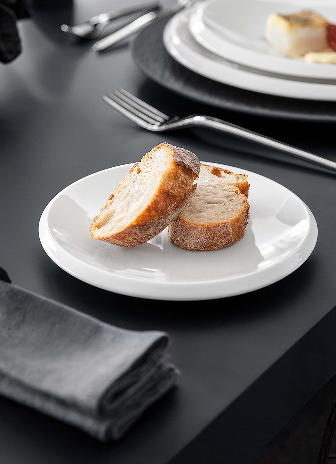 Villeroy & Boch NewMoon gebaksbordje 16 cm - detail 3 creme