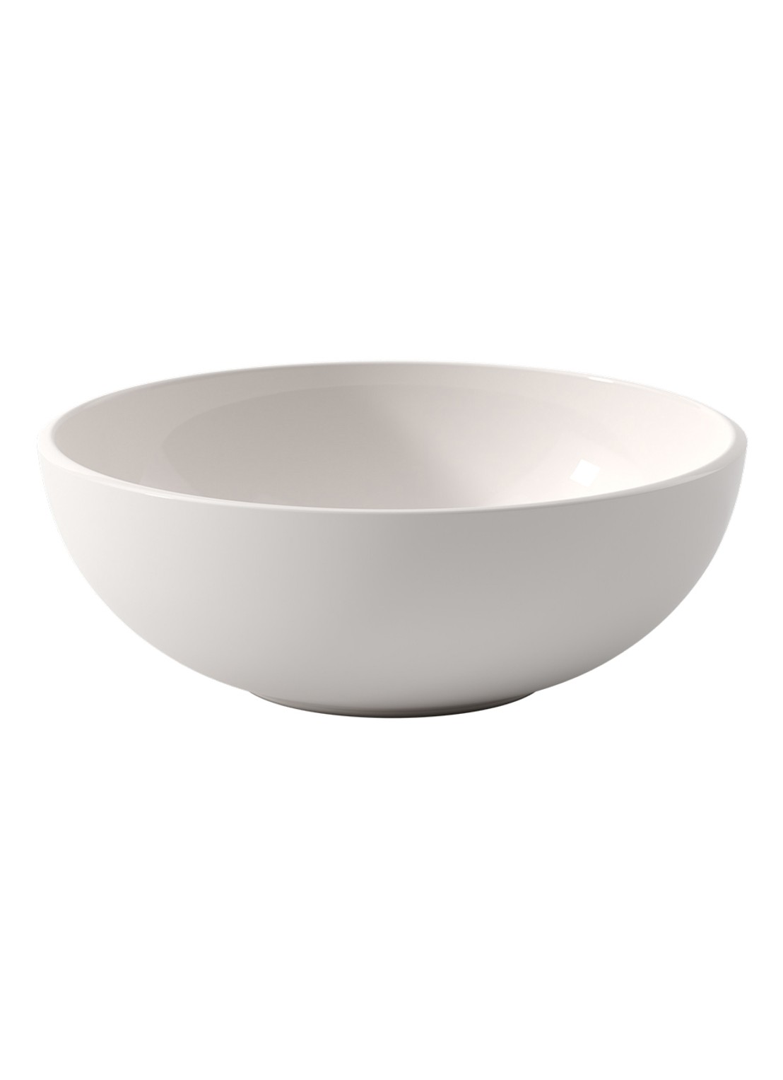 Villeroy & Boch NewMoon kom 23 cm - voorkant gebroken wit