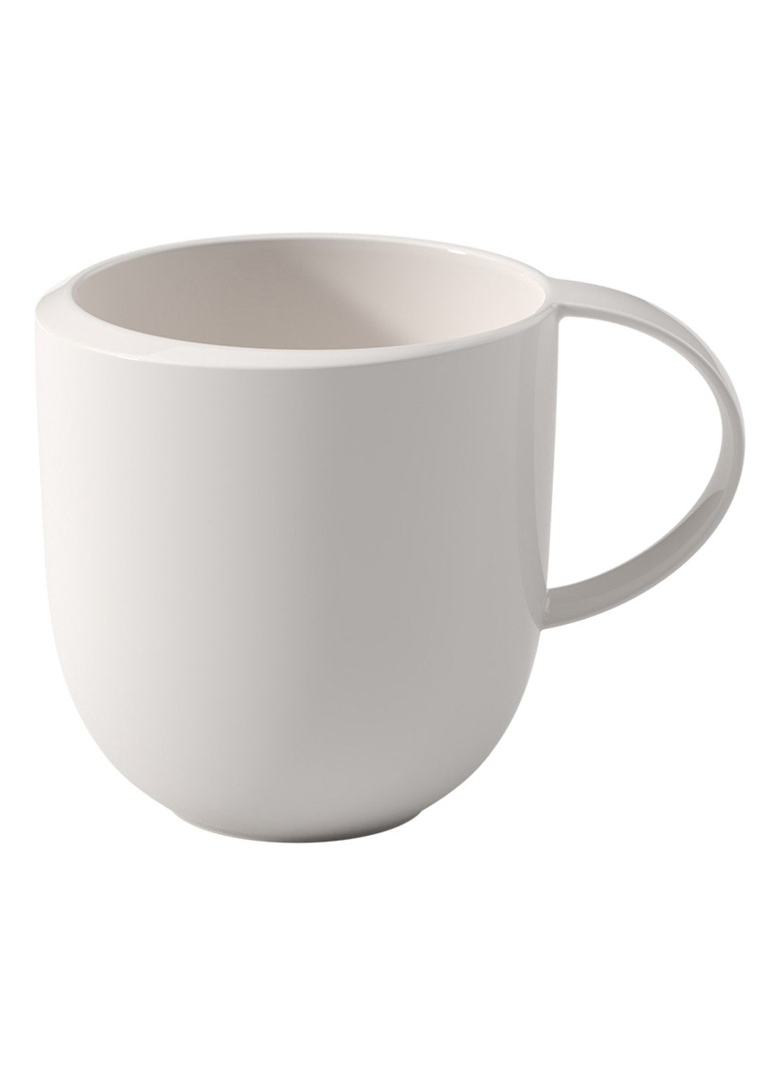 Villeroy & Boch NewMoon mok 40 cl - voorkant 2 creme