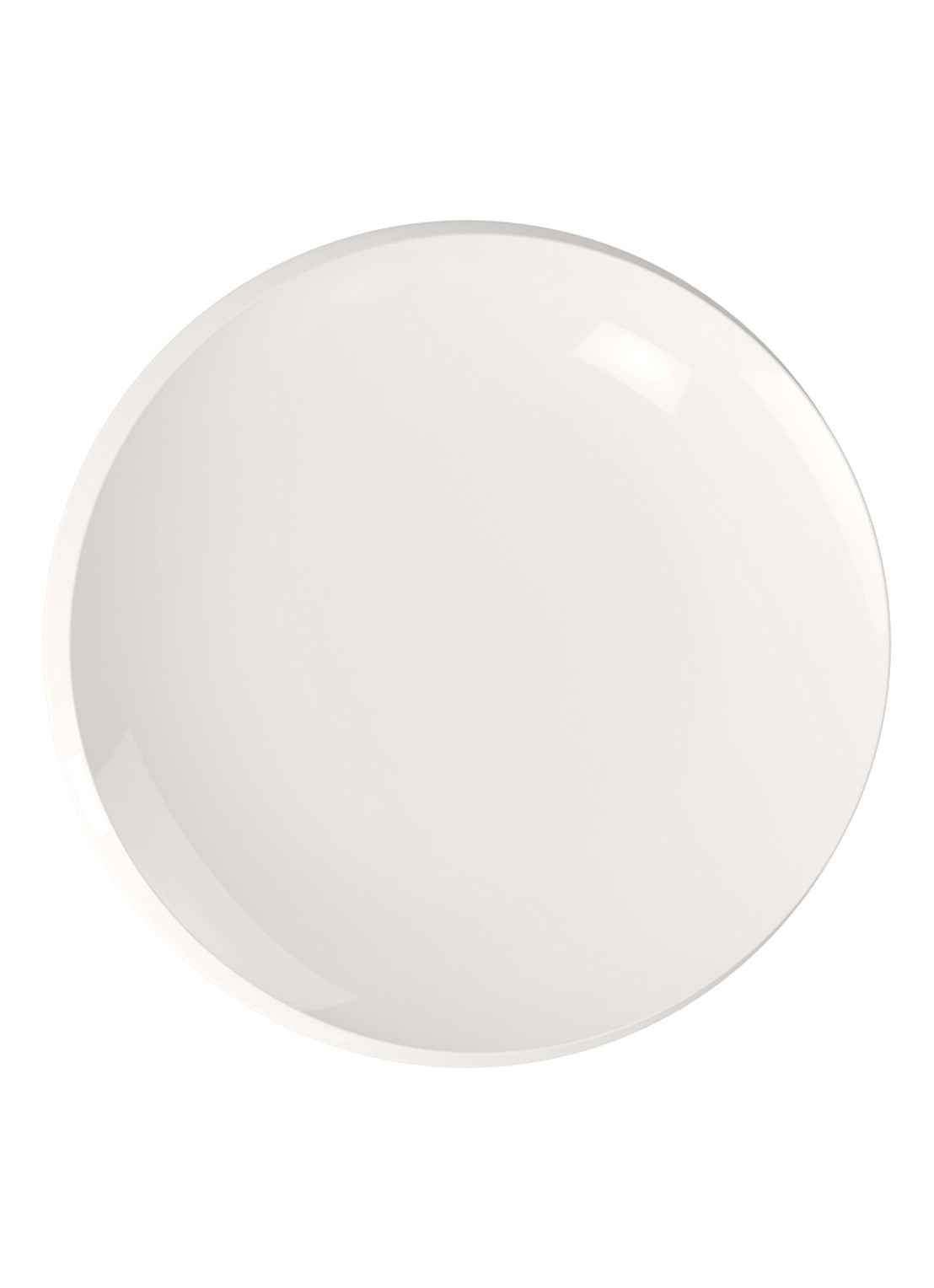 Villeroy & Boch NewMoon ontbijtbord 24 cm - voorkant gebroken wit