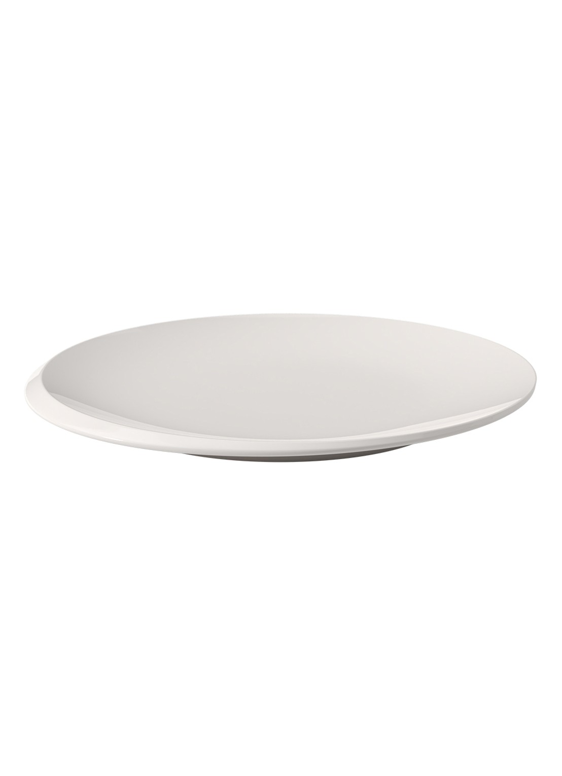 Villeroy & Boch NewMoon ontbijtbord 24 cm - voorkant 2 gebroken wit