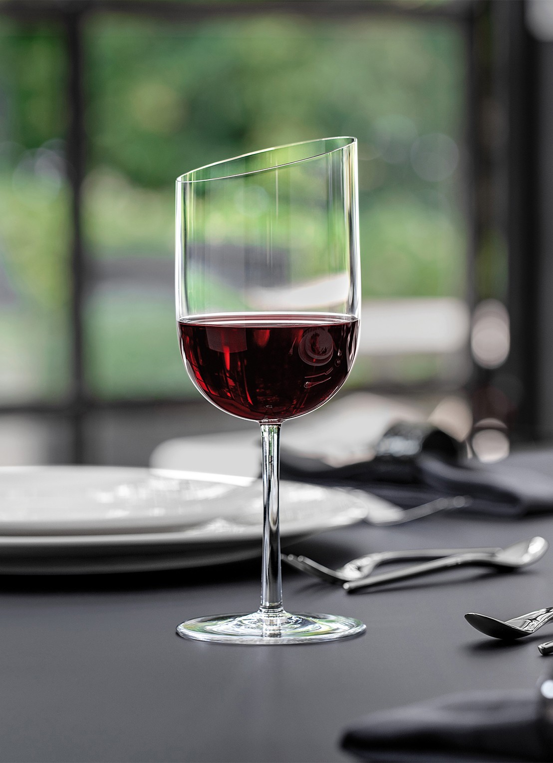 Villeroy & Boch NewMoon rode wijnglas 40,5 cl set van 4 - detail 3 transparant