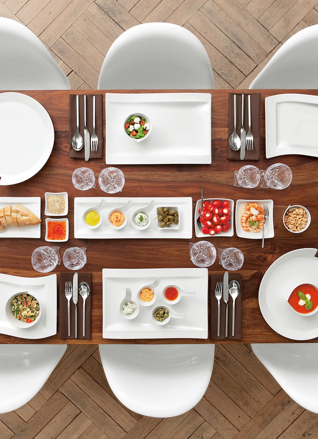 Villeroy & Boch NewWave bestekset 30-delig - detail 3 zilver