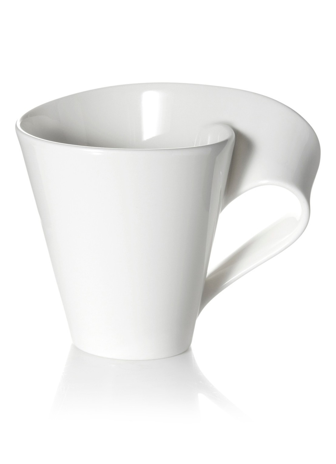 Villeroy & Boch NewWave Caffè mok 35 cl - voorkant 2 gebroken wit