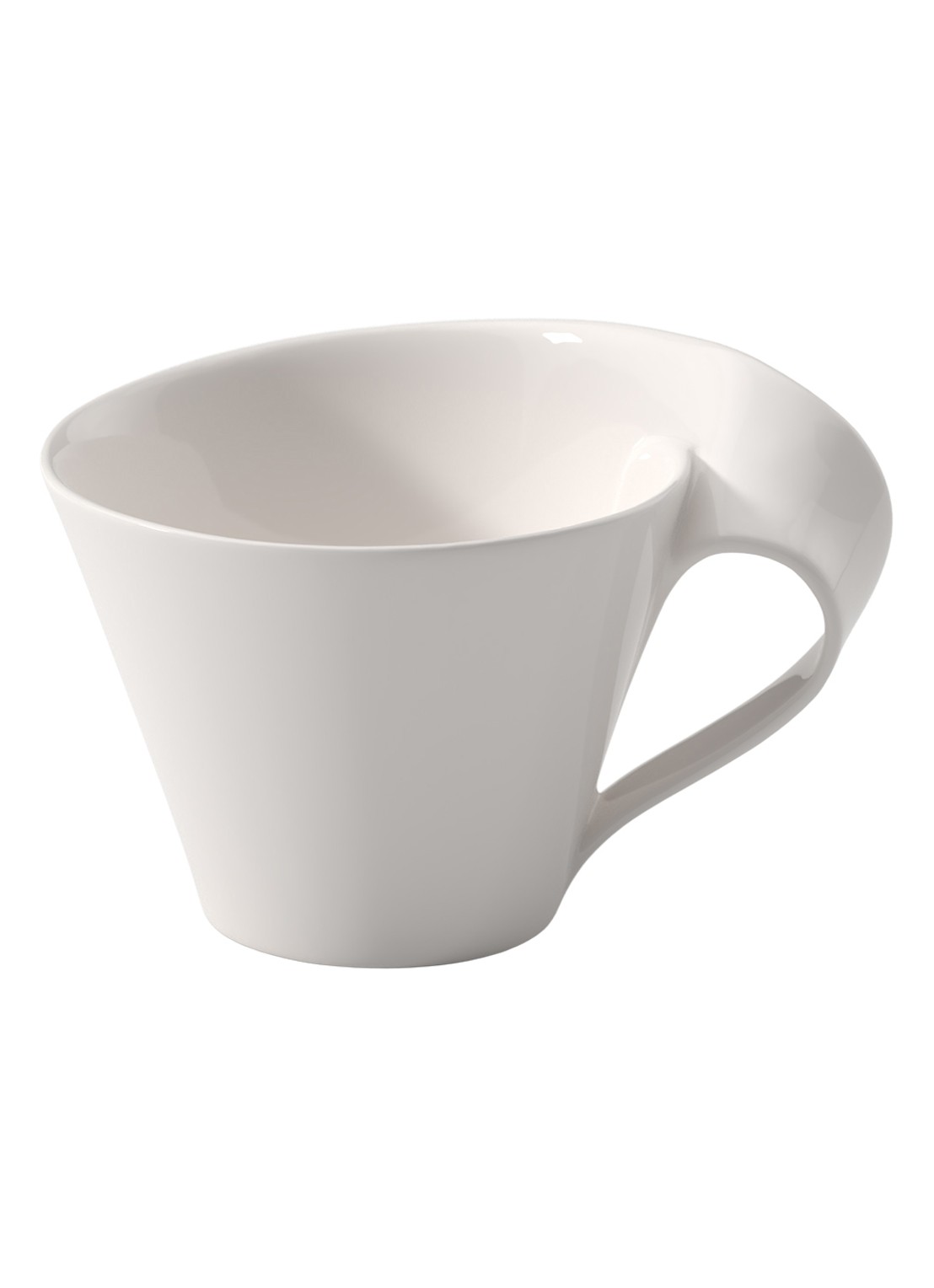 Villeroy & Boch NewWave Caffè mok 40 cl - voorkant 3 gebroken wit