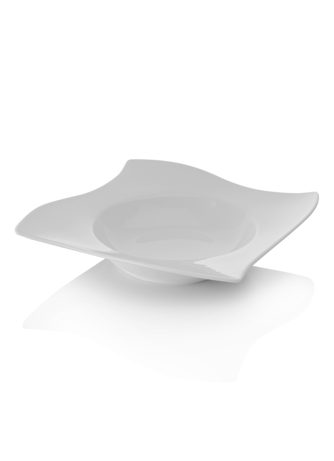 Villeroy & Boch NewWave diep bord 24 cm - voorkant 3 gebroken wit