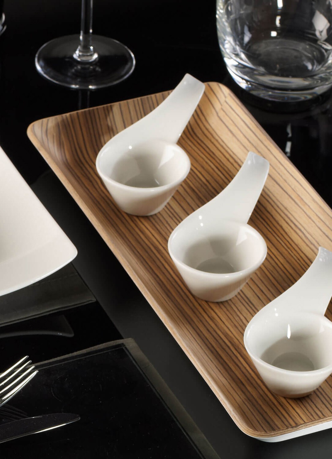 Villeroy & Boch NewWave dipschaal 6 cm - voorkant 5 gebroken wit