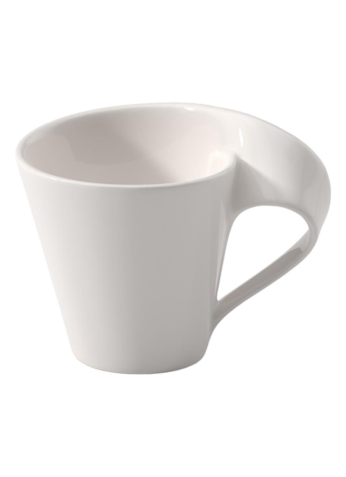 Villeroy & Boch NewWave espressokopje 8 cl - voorkant gebroken wit