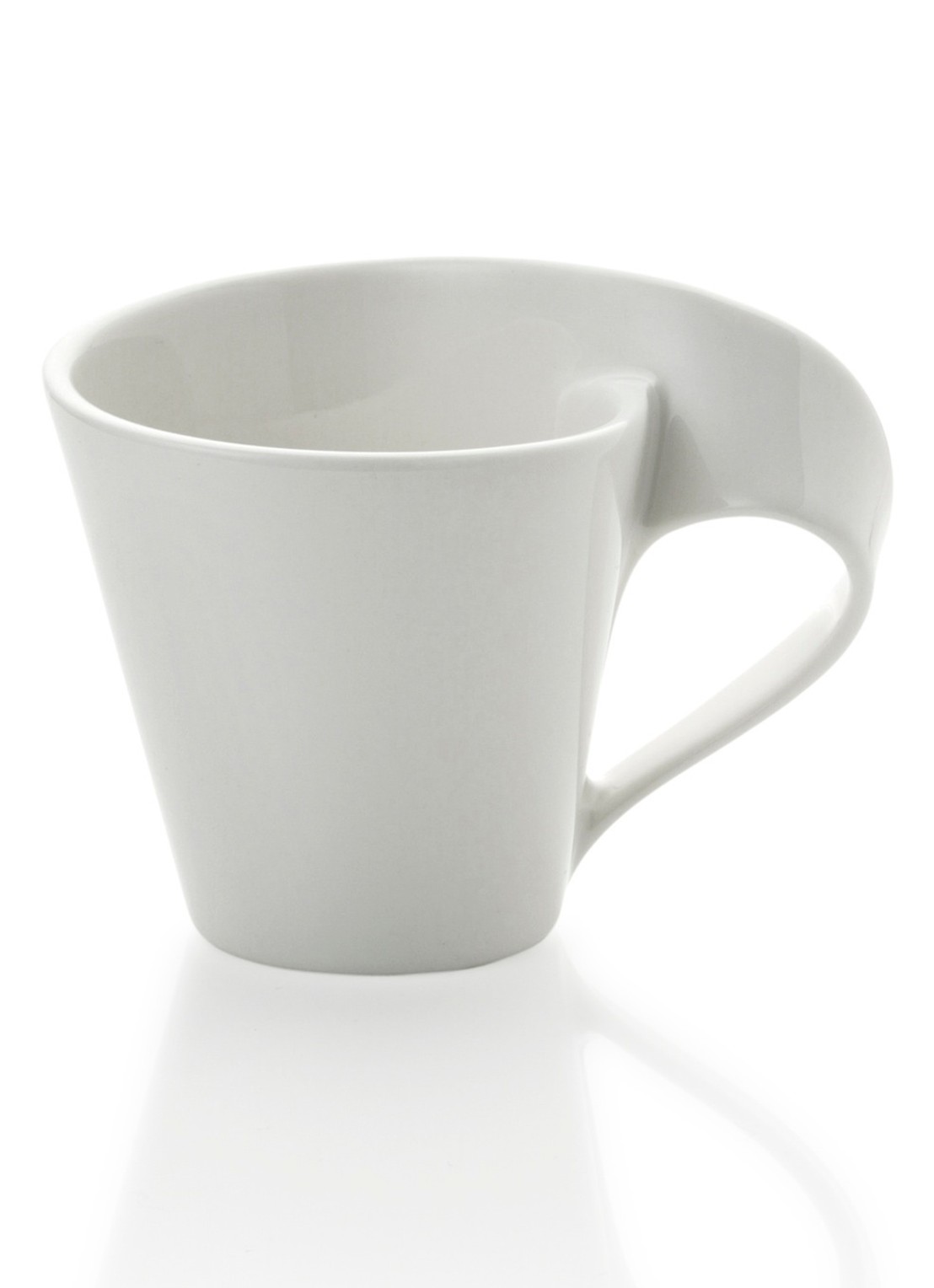Villeroy & Boch NewWave espressokopje 8 cl - voorkant 3 gebroken wit