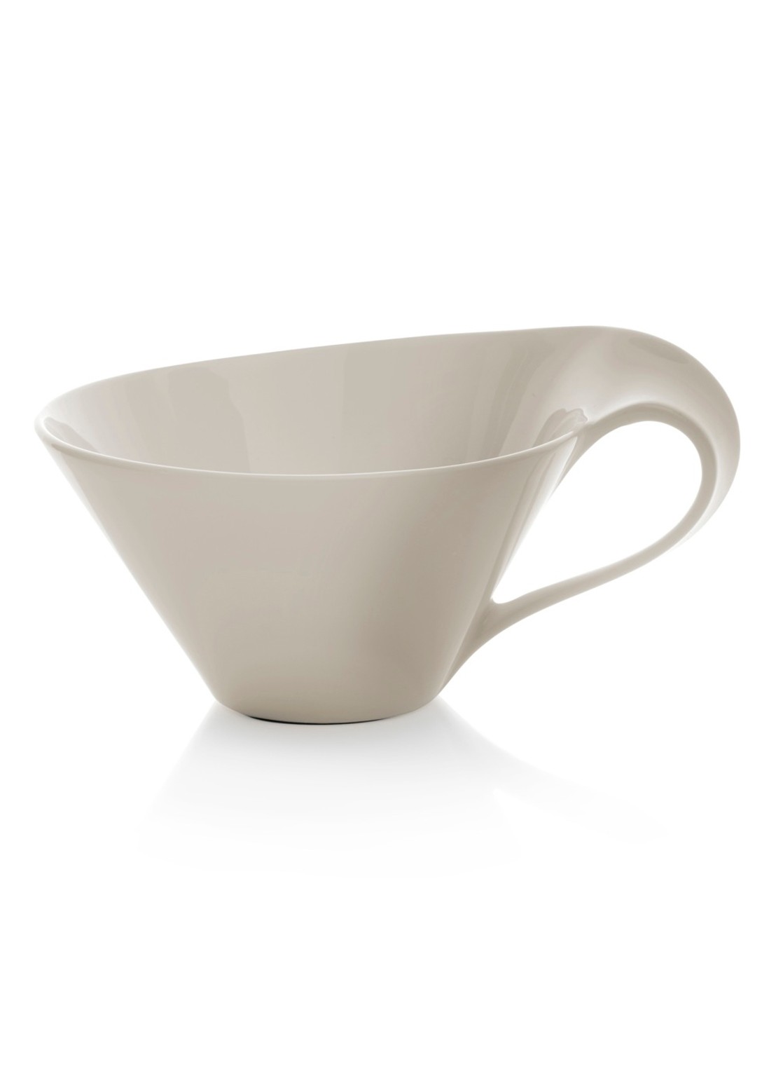 Villeroy & Boch NewWave kopje 20 cl - voorkant 2 gebroken wit