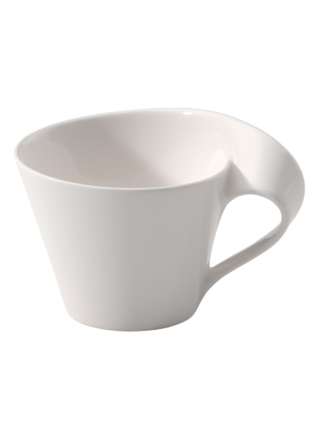Villeroy & Boch NewWave kopje 25 cl - voorkant 4 gebroken wit