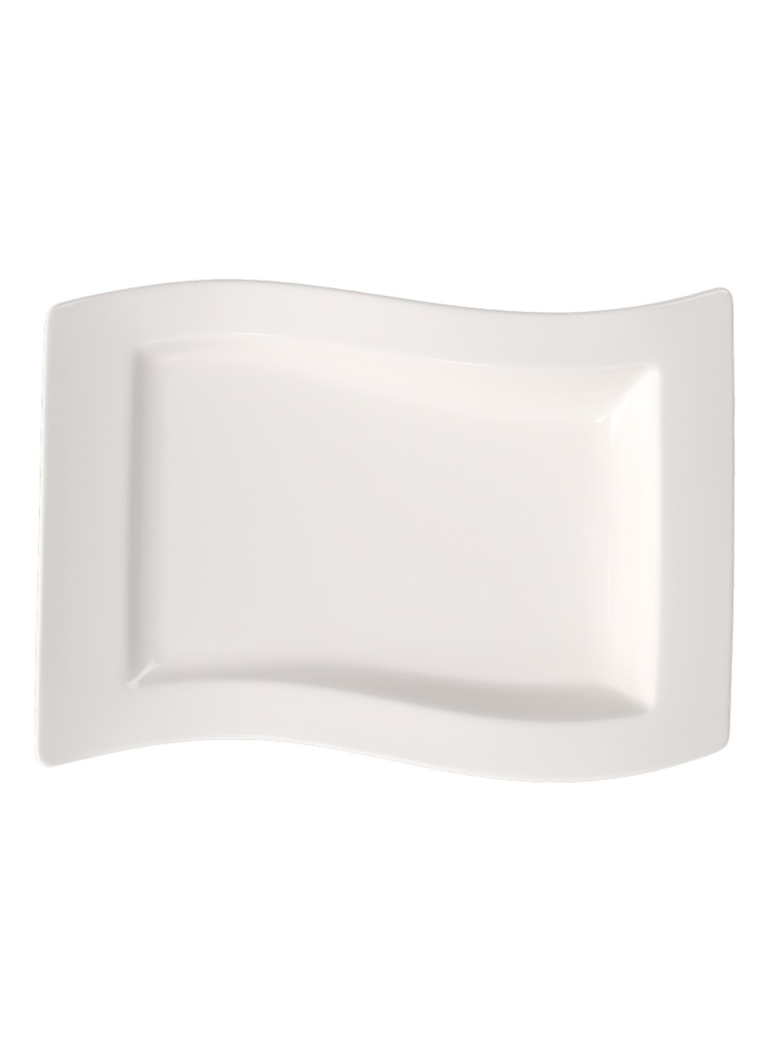 Villeroy & Boch NewWave onderbord 33 cm - voorkant 2 gebroken wit