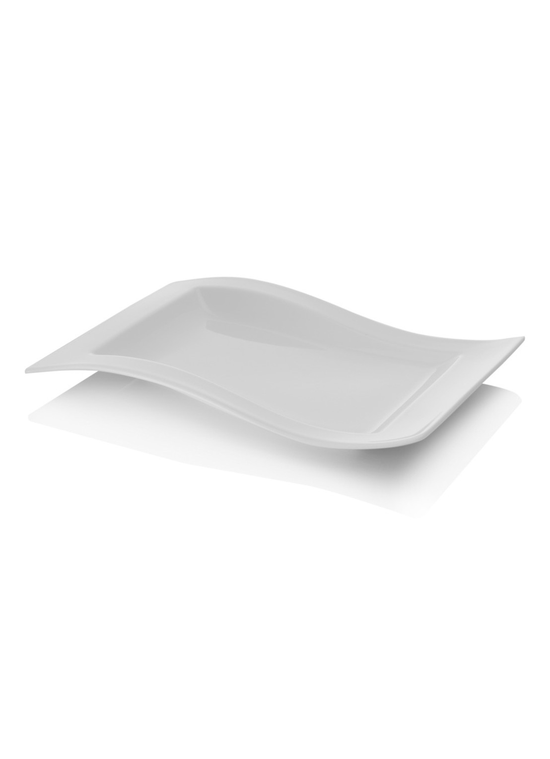 Villeroy & Boch NewWave onderbord 33 cm - voorkant 4 gebroken wit