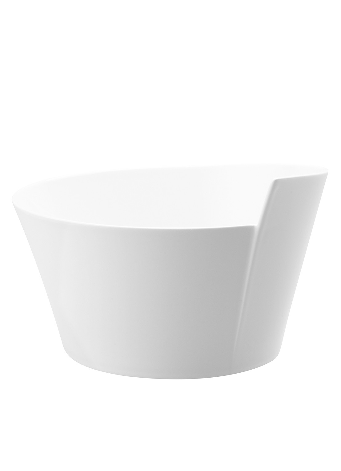Villeroy & Boch NewWave saladeschaal 23 cm - voorkant gebroken wit