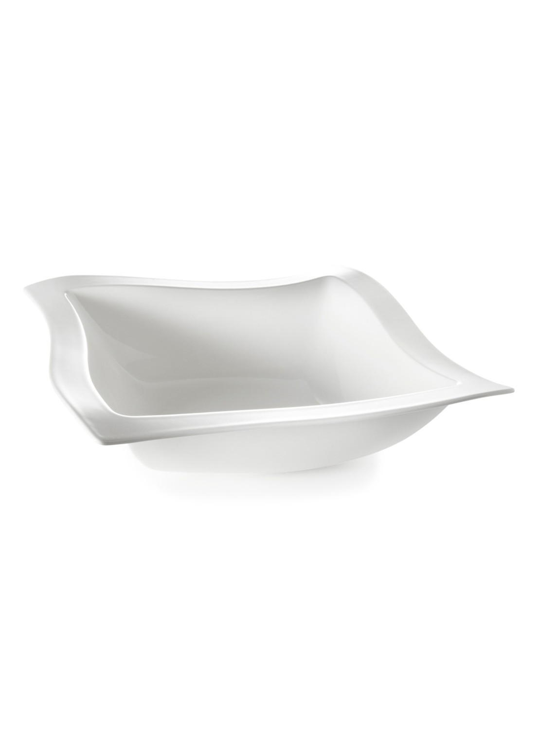 Villeroy & Boch NewWave saladeschaal 32 cm - voorkant gebroken wit