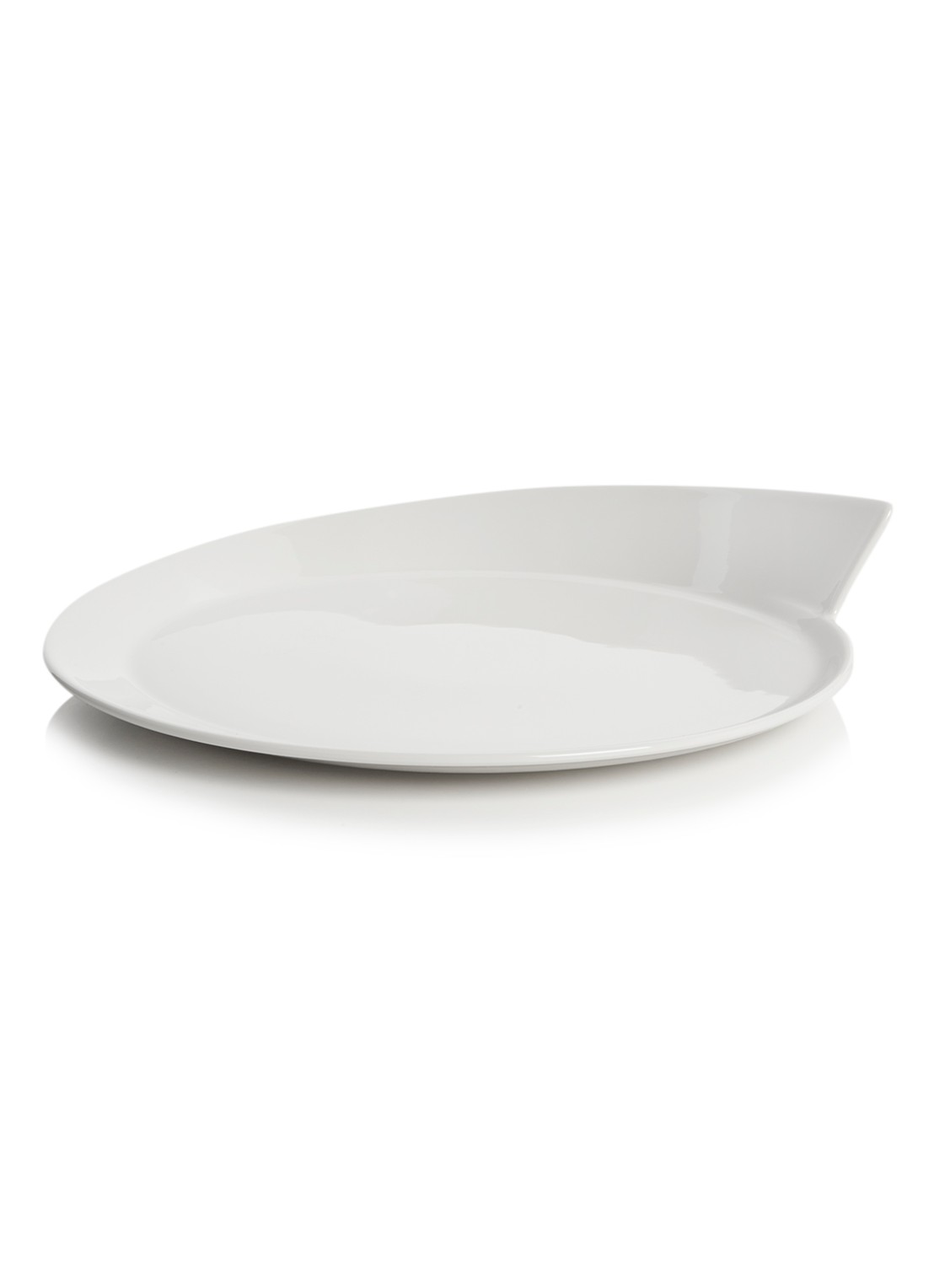 Villeroy & Boch NewWave serveerschaal 30 cm - voorkant gebroken wit