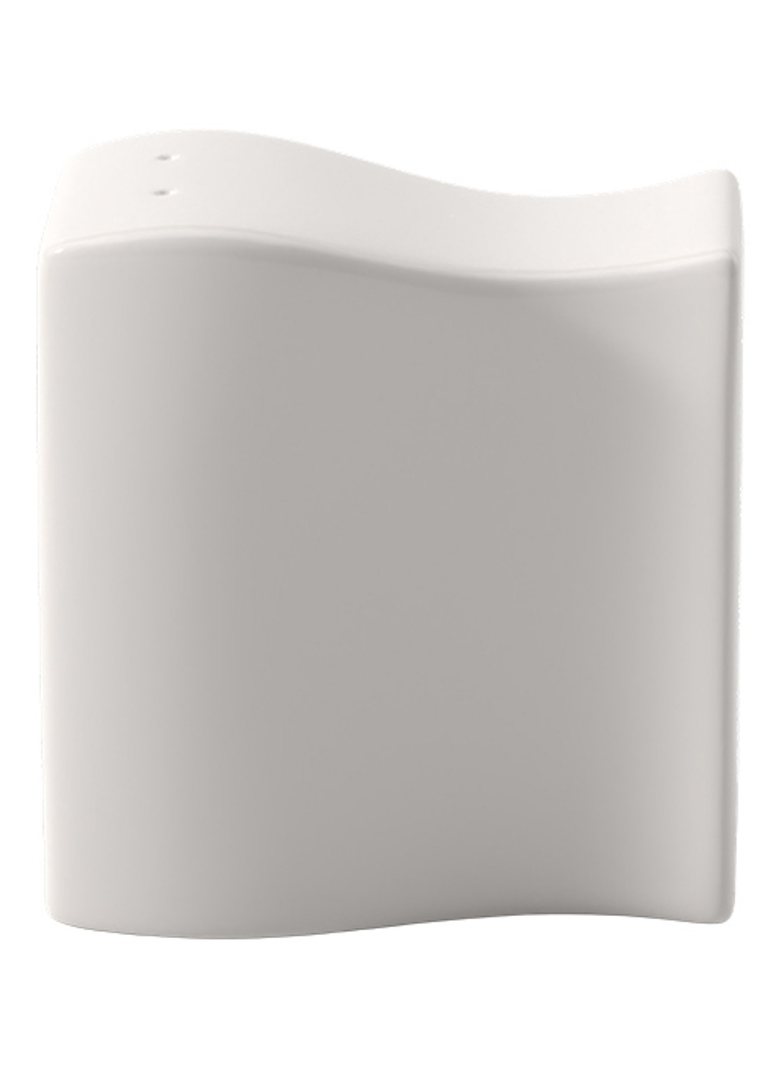 Villeroy & Boch NewWave zoutstrooier 7 cm - voorkant 2 gebroken wit