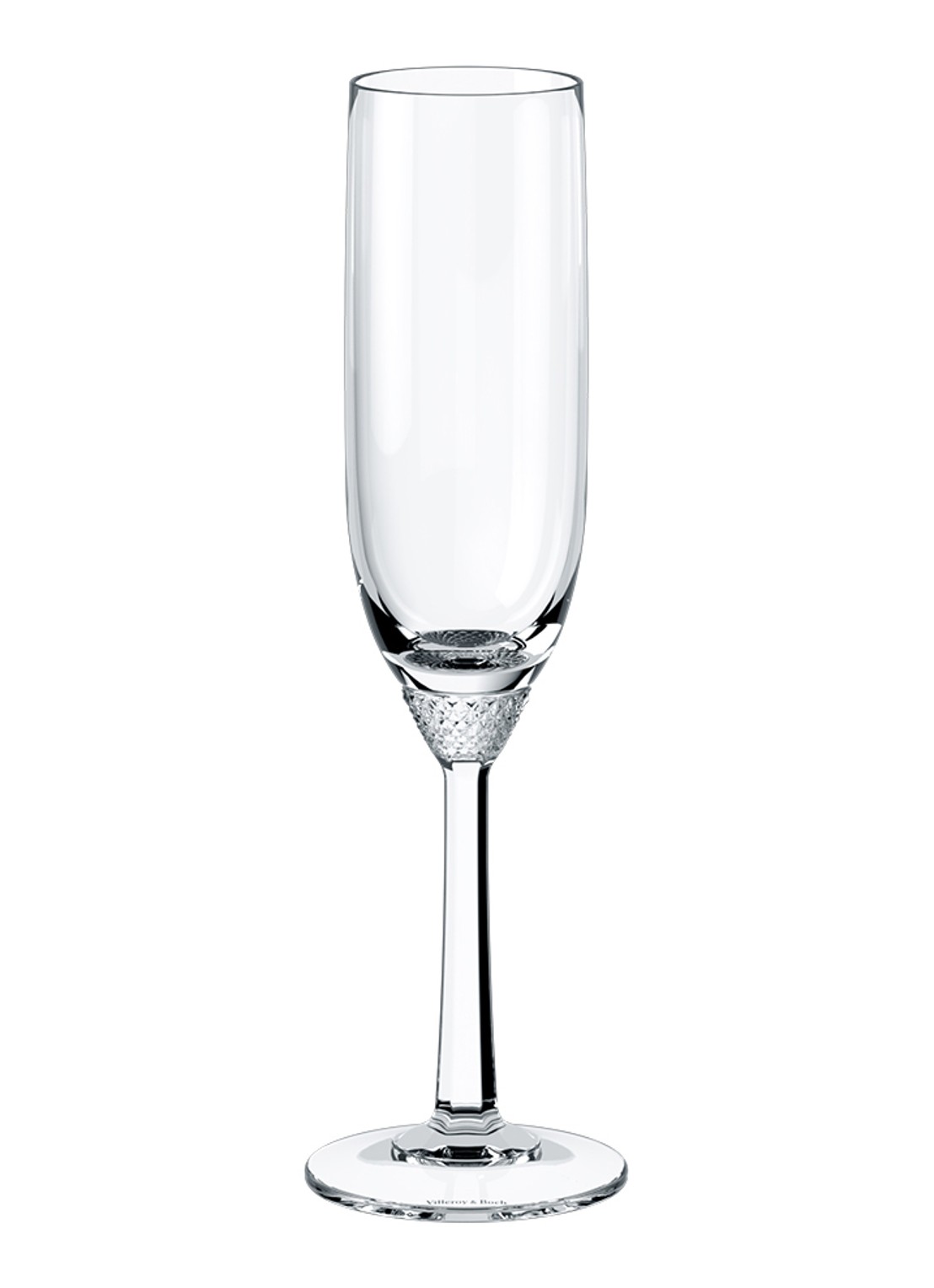 Villeroy & Boch Octavie champagneglas 16 cl - voorkant 3 transparant