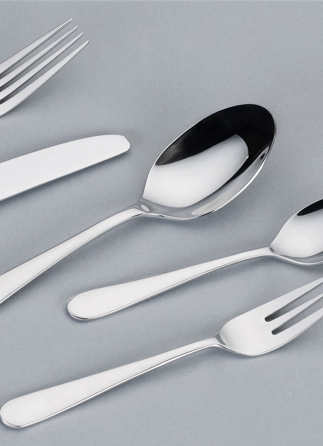 Villeroy & Boch Oscar bestekset 68-delig - detail 2 zilver