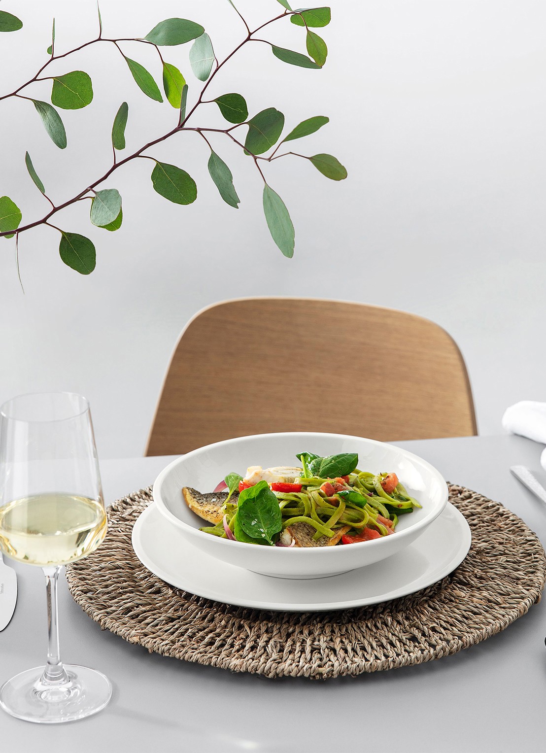Villeroy & Boch Ovid witte wijnglas 38 cl set van 4 - voorkant 2 undefined