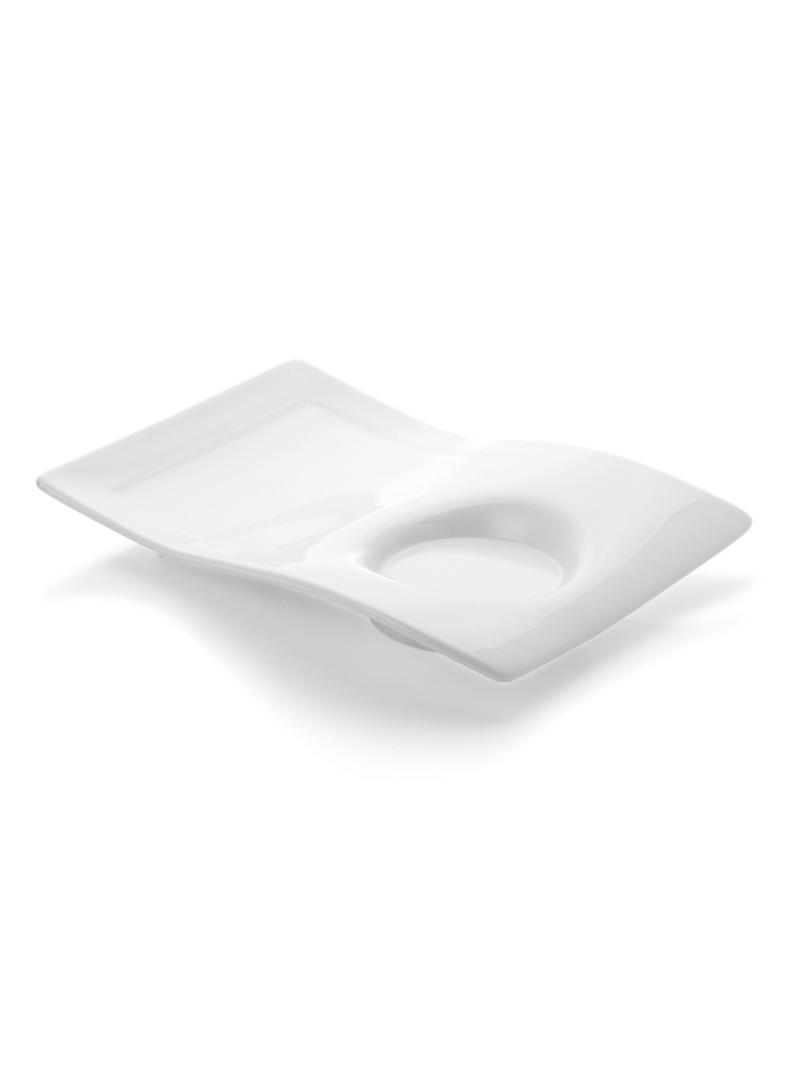 Villeroy & Boch Partyschaal groot NewWave - voorkant 6 gebroken wit